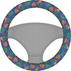 Parrots & Toucans Steering Wheel Cover