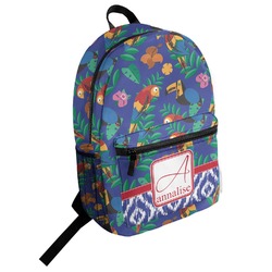 Parrots & Toucans Student Backpack (Personalized)