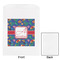 Parrots & Toucans White Treat Bag - Front & Back View