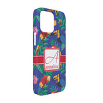 Parrots & Toucans iPhone Case - Plastic - iPhone 13 (Personalized)