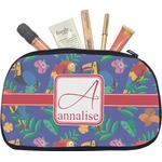 Parrots & Toucans Makeup / Cosmetic Bag - Medium (Personalized)