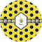 Honeycomb 1" Multipurpose Round Labels - Single Sticker