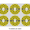 Honeycomb 3" Multipurpose Round Labels - Sheet