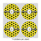 Honeycomb 4" Multipurpose Round Labels - Sheet