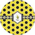 Honeycomb Multipurpose Round Labels - 4" (Personalized)