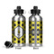 Honeycomb Aluminum Water Bottle - Front and Back