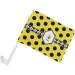 Honeycomb Car Flag - Small w/ Name or Text