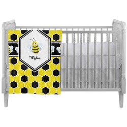Honeycomb Crib Comforter / Quilt (Personalized)
