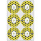 Honeycomb Drink Topper - XLarge - Set of 6
