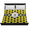 Honeycomb Duvet Cover - King - On Bed - No Prop