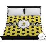 Honeycomb Duvet Cover - King (Personalized)