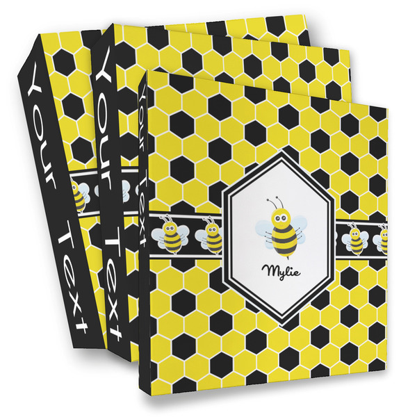 Custom Honeycomb 3 Ring Binder - Full Wrap (Personalized)