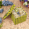 Honeycomb Gift Boxes with Lid - Canvas Wrapped - Medium - In Context