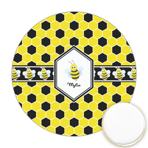 Custom Honeycomb Printed Cookie Topper - 2.5" (Personalized)