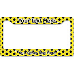 Honeycomb License Plate Frame - Style B (Personalized)