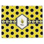 Honeycomb Single-Sided Linen Placemat - Single w/ Name or Text