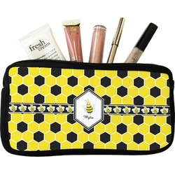 Honeycomb Makeup / Cosmetic Bag - Small (Personalized)