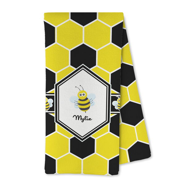 Custom Honeycomb Kitchen Towel - Microfiber (Personalized)