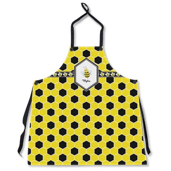 Custom Honeycomb Apron Without Pockets w/ Name or Text