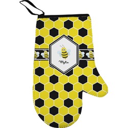 Honeycomb Right Oven Mitt (Personalized)