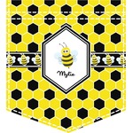 Honeycomb Iron On Faux Pocket (Personalized)