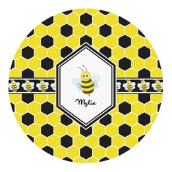 Honeycomb Round Decal - XLarge (Personalized)