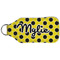 Honeycomb Sanitizer Holder Keychain - Large (Back)