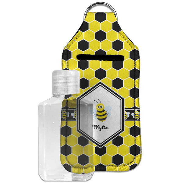 Custom Honeycomb Hand Sanitizer & Keychain Holder - Large (Personalized)