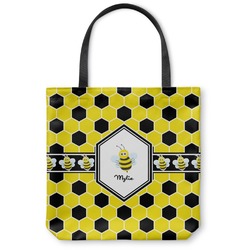 Honeycomb Canvas Tote Bag - Medium - 16"x16" (Personalized)