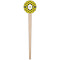 Honeycomb Wooden 4" Food Pick - Round - Single Pick