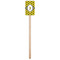 Honeycomb Wooden 6.25" Stir Stick - Rectangular - Single Stick