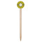 Honeycomb Wooden 6" Food Pick - Round - Single Pick