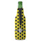 Honeycomb Zipper Bottle Cooler - BACK (bottle)