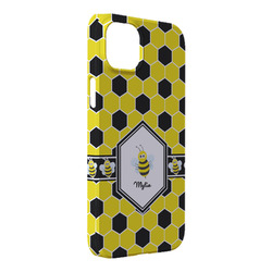 Honeycomb iPhone Case - Plastic - iPhone 14 Pro Max (Personalized)