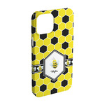 Honeycomb iPhone Case - Plastic - iPhone 15 Pro (Personalized)