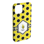 Honeycomb iPhone Case - Plastic - iPhone 15 Pro Max (Personalized)