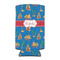 Boats & Palm Trees 12oz Tall Can Sleeve - Set of 4 - FRONT