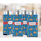 Boats & Palm Trees 12oz Tall Can Sleeve - Set of 4 - LIFESTYLE