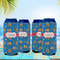 Boats & Palm Trees 16oz Can Sleeve - Set of 4 - LIFESTYLE