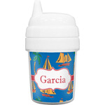 Boats & Palm Trees Baby Sippy Cup (Personalized)