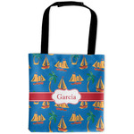 Boats & Palm Trees Auto Back Seat Organizer Bag (Personalized)