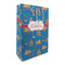 Boats & Palm Trees Large Gift Bag - Front/Main