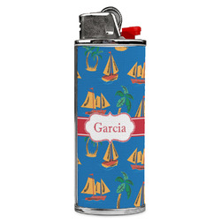Boats & Palm Trees Case for BIC Lighters (Personalized)