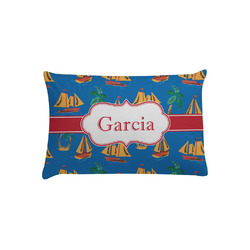 Boats & Palm Trees Pillow Case - Toddler (Personalized)