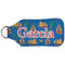 Boats & Palm Trees Sanitizer Holder Keychain - Large (Back)