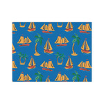 Boats & Palm Trees Medium Tissue Papers Sheets - Heavyweight