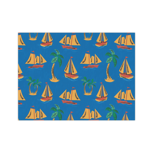 Custom Boats & Palm Trees Medium Tissue Papers Sheets - Lightweight