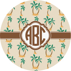 Palm Trees Multipurpose Round Labels - 1" (Personalized)