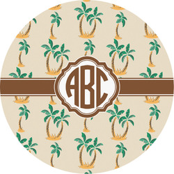 Palm Trees Multipurpose Round Labels - 2" (Personalized)