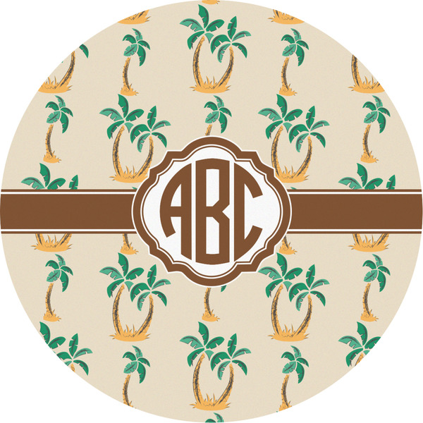 Custom Palm Trees Multipurpose Round Labels - 2" (Personalized)